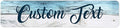 Custom Sign, Custom Street Sign, 11 Font Colors, 13 Font Styles, 4 Hole Options by MySignCenter