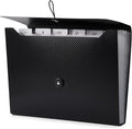 Cesil Black 7-Pocket Expanding File Folder, Polypropylene by CesilOfficeSupplies