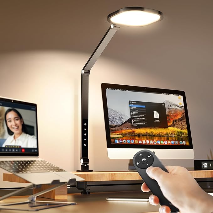 Desk Lamps for Home Office, 2000LM Eye-Caring Desk Light by LitONES