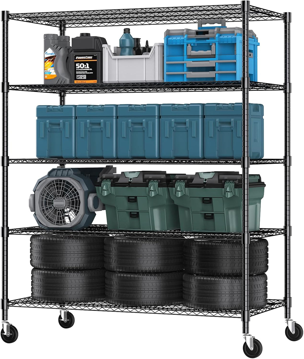 Himimi 5 Tier Wire Shelving