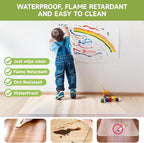 SOONAN Chair Mat for Hardwood Floor, 0.08" Thickness Heavy Duty Computer&Desk - Image 3