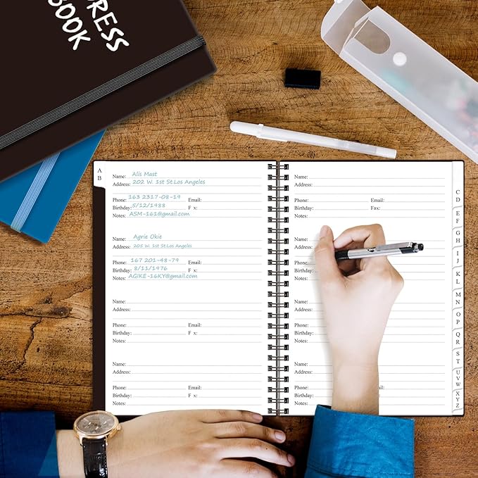 Address Book with Alphabetical Tabs - Image 6