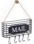 SRIWATANA Mail Key Holder for Wall, Mail Organizer Wall Mount, Small Size by SRIWATANA