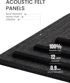 Fluxynara Large Felt Bulletin Board 36" x 24" Cork Board Alternative-6 Pack - Image 4