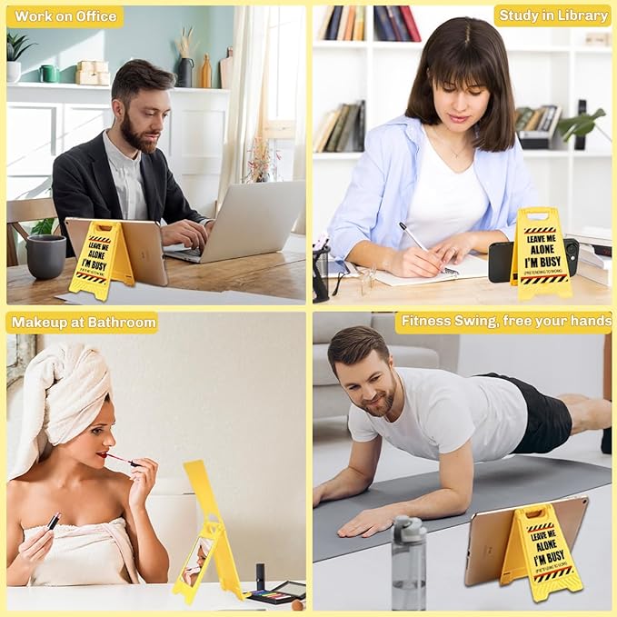 Funny Office Desk Accessories, Office Cubicle Decor, Desk Decor，Phone Holder - Image 4