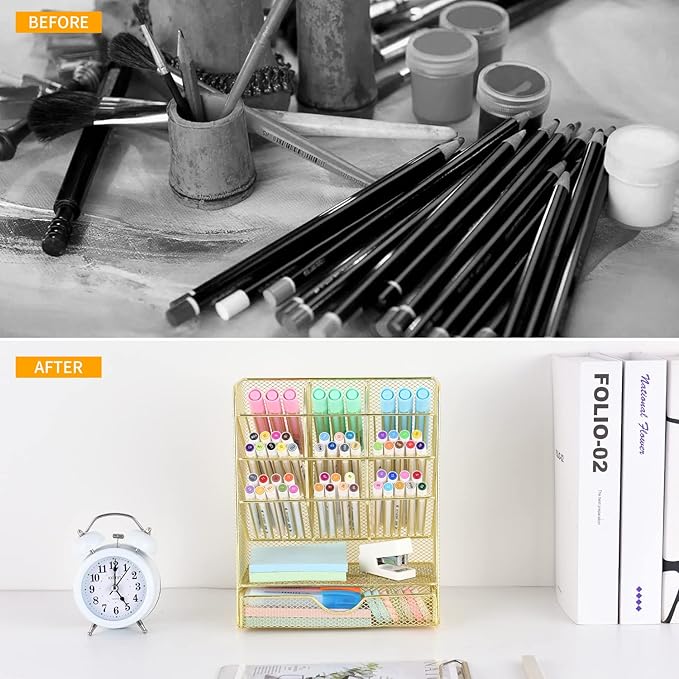 Spacrea Mesh Pen Organizer - Image 2