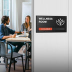 Wellness Room Office Sign, Do Not Disturb Privacy Slide Door Sign, In Use And - Image 5