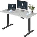 FLEXISPOT E6 3-Stage Dual Motor Electric Standing Desk 55 x 28 Sit Stand Up Desk