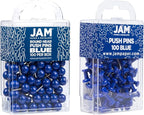 JAM PAPER Colorful Push Pins - Image 2