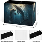 Famame Couple Dolphins Underwater Pencil Holder - Image 4