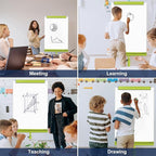 TSJ OFFICE Rolling Whiteboard Standing - Image 7