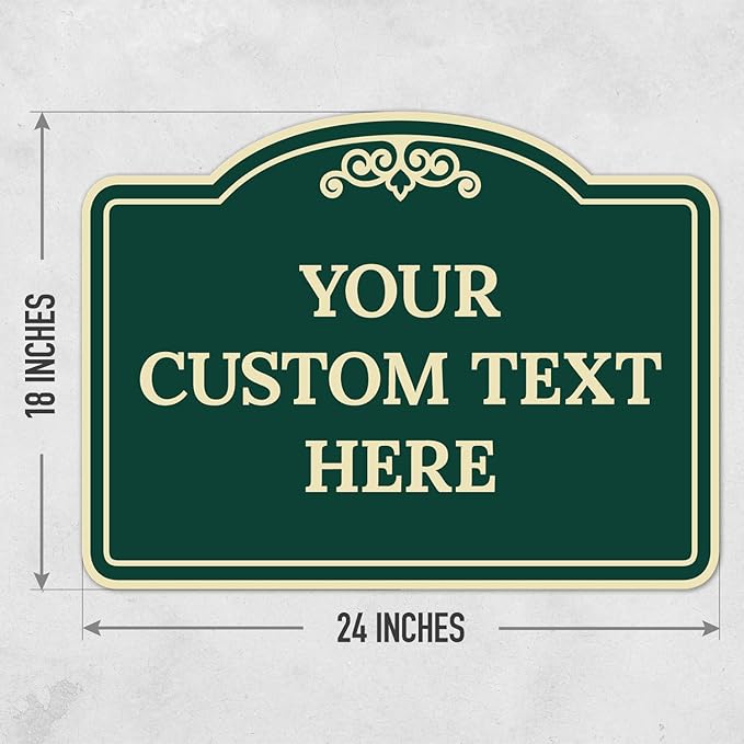 Custom Decorative Sign, Personalized Metal Sign - Image 3