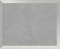 Amanti Art Silver Framed Magnetic Board 36x44 X-Large Vision Board by AmantiArt