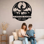 Dyoart Personalized Dragons Metal Signs - Image 5