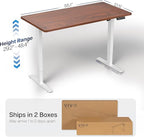 VIVO Electric 55 x 28 in Standing Desk, Memory Height Adjustment, 1B Series - Image 3