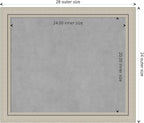 Amanti Art Silver Framed Magnetic Board 24x28 Medium Vision Board - Image 4