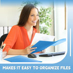 Henoyso 18 Pcs Plastic Folders - Image 6