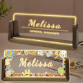 Personalized Acrylic Light Up Name Plate by Unknown