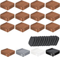 shouwuhho Furniture Risers, 12 Pack Bed Risers by EnjoyLifeEnjoyHappiness