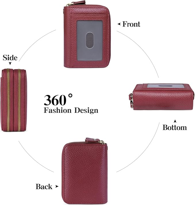GOIACII Small Genuine Leather Wallet - Image 2