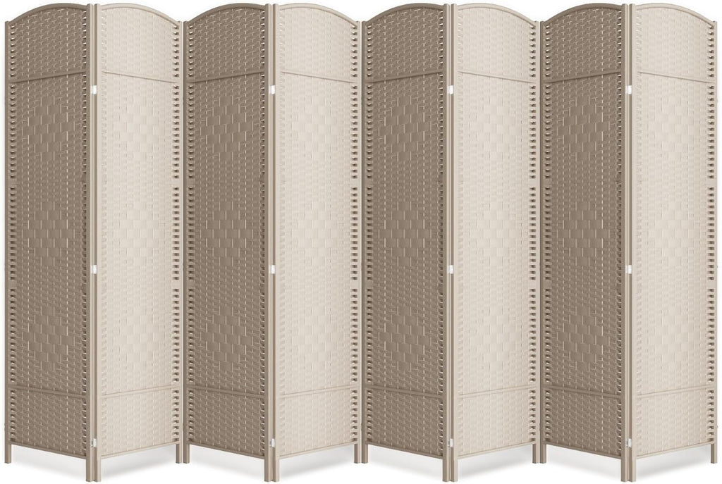 Cocosica 8 Panel Room Divider, 6Ft Folding Privacy Screen, Tall