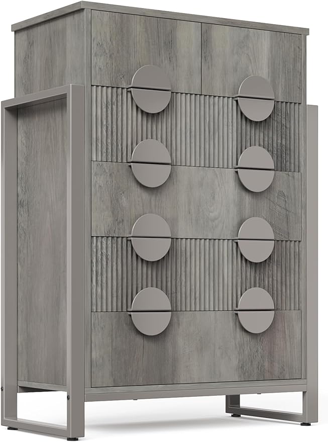 LGHM Fluted Dresser for Bedroom by WelcometoLGHMHome