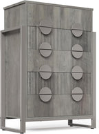 LGHM Fluted Dresser for Bedroom by WelcometoLGHMHome