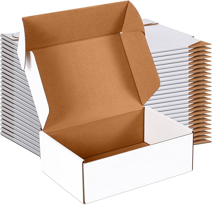 JOWLOT 9x6x3 inch Small Shipping Boxes Set of 25 by JOWLOT