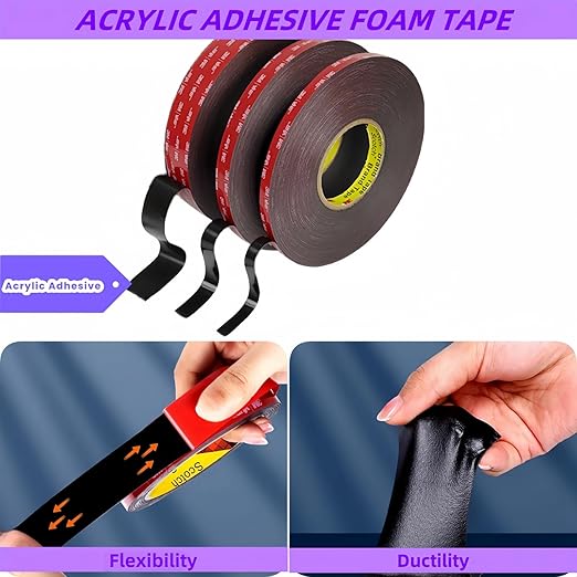 Gasenvan Double Sided Tape Heavy Duty, Mounting Adhesive Tape 1 in x 15.4 ft - Image 4