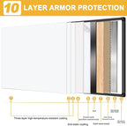 H-Qprobd 8'x4' Whiteboard Commercial-Grade Large Magnetic Dry Erase White Board - Image 2