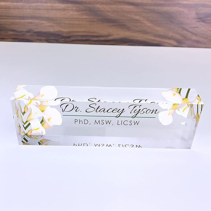 Artblox Office Desk Name Plate Personalized | Custom Name Plates - Image 4