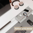 Fenge Dual Monitor Stand with 2 Drawers, 42.5 Inches Large Computer Riser - Image 4
