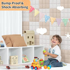 Smarpau Cork Board 48"X36", 12 Pack Nine-Grid Felt Bulletin Boards, Small Pin - Image 5