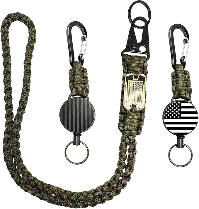 KINBOIN Heavy Duty Retractable Keychain by KINBOIN