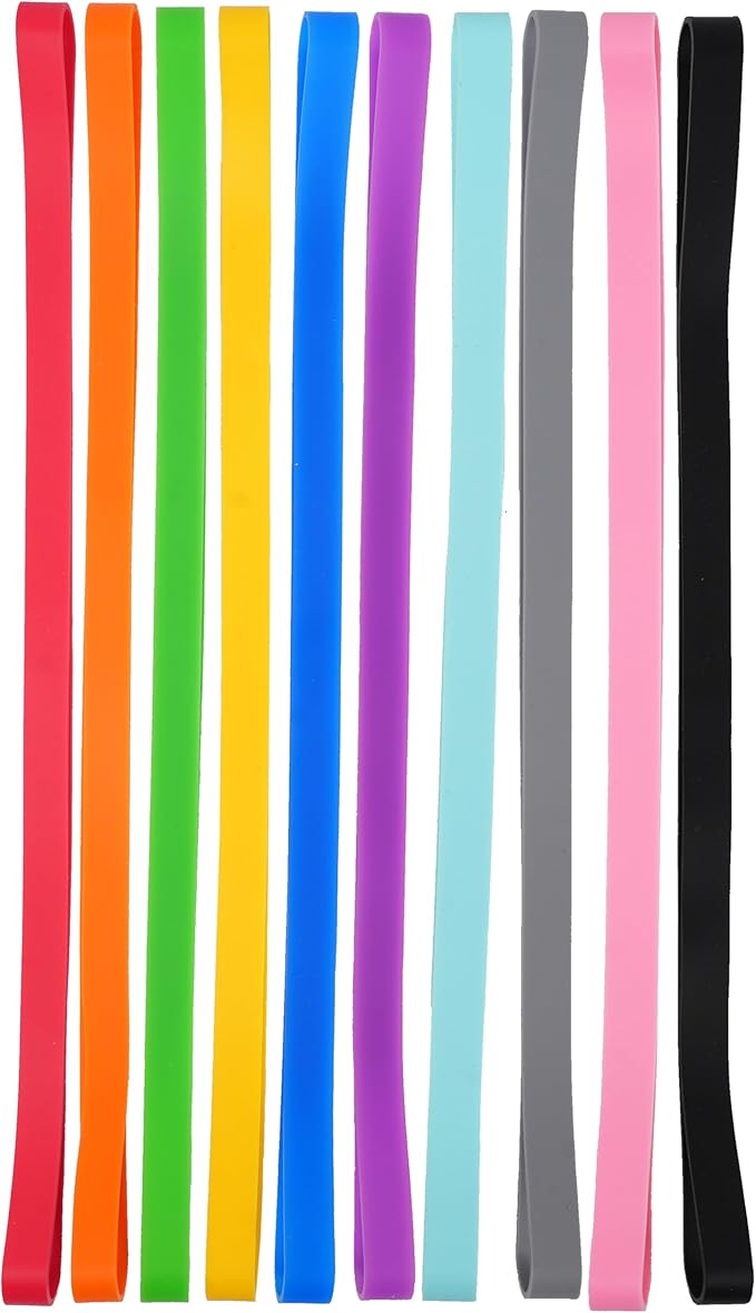 Rubber Bands Silicone 10 Pcs 12inch Elastic Bands - Image 5