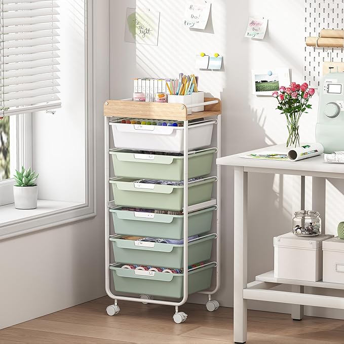 Rolling Storage Utility Cart - Image 2