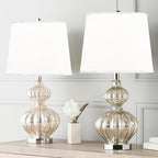 White Texture Lamp Shade Drum Lampshades Replacemnt - Image 7