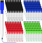 Kosiz 200 Pcs Magnetic Dry Erase Markers Fine Point Tip Whiteboard Markers by Kosiz