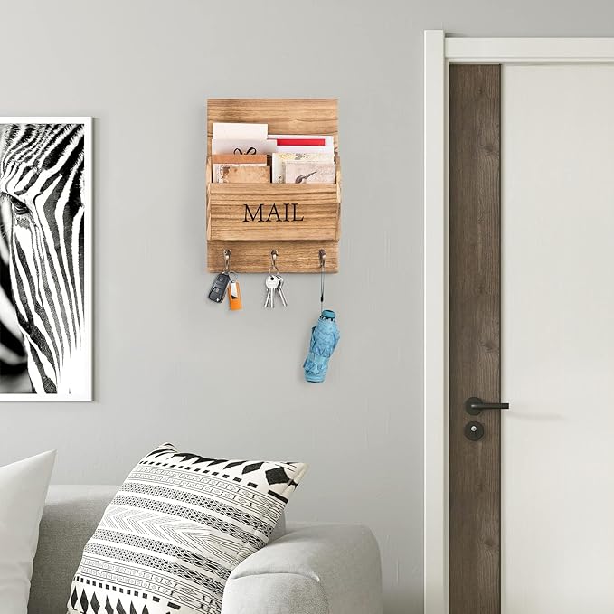 DLQuarts Mail Organizer with Key Holder - Image 7