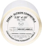 HOUSELABELS 2.25" x 1.25" Address Labels on 1" Core Compatible - Image 2