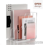 SANRUI Acrylic File Organizer, Compact Desk Organizer - Image 4