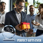 Personalized Crystal Trophy Award - Custom Plaque w/Engraved Text Logo - Employee Appreciation Gifts, Farewell Retirement Gifts - Custom Trophy and Employee Recognition Awards
