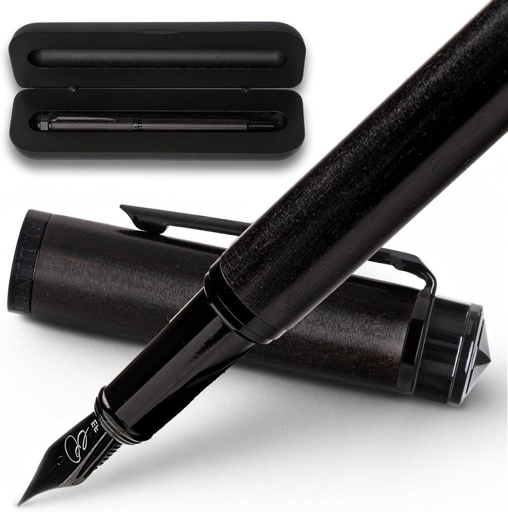 Ellington Pens Luxury Wood Fountain Pen Set – Fine Nib
