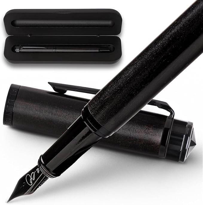 Ellington Pens Luxury Wood Fountain Pen Set – Fine Nib by EllingtonPens