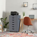 Naomi Home 7-Drawer Grey Dresser by NaomiHome
