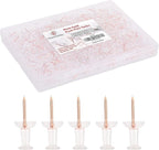 PAPERPAL 280 Rose Gold Push Pins by PAPERPALDirect