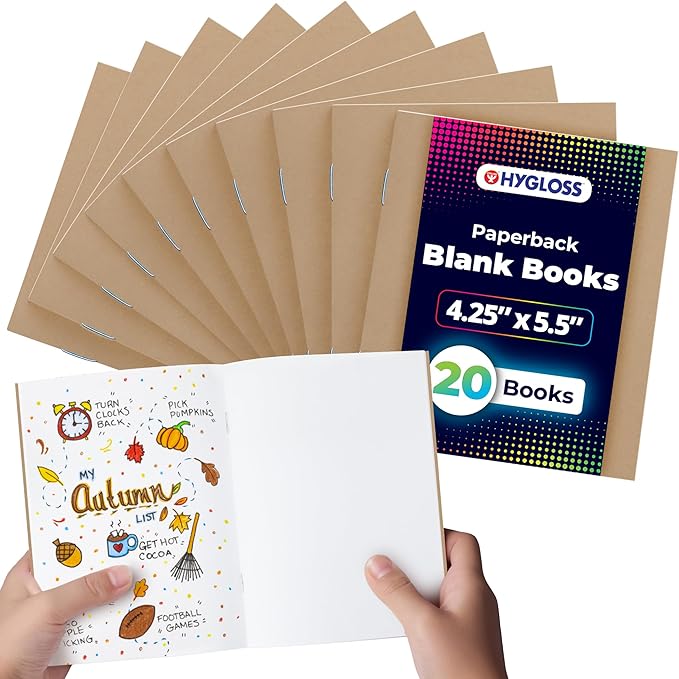 Hygloss Blank Books by HyglossProductsInc