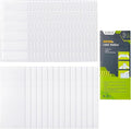 Juvale Clear Vinyl Binder Spine Label Pockets by Juvale