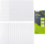 Juvale Clear Vinyl Binder Spine Label Pockets by Juvale