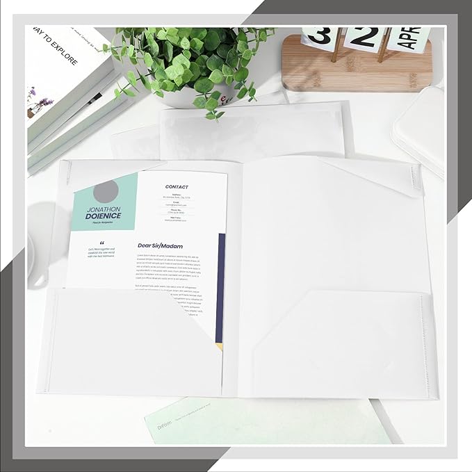 Henoyso 18 Pcs Plastic Folders - Image 4